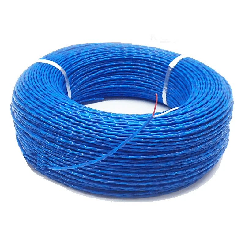 Linha de Temperatura 2*7*100 do Par Termoelétrico do K-tipo Fio Trançado do Fio da Compensação da Multi-costa de 0.2 m Ptfe