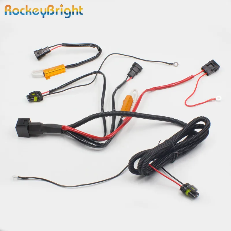 car warning canceller conversion kit relay harness H1 H3 H7 H8 H11 9005 9006 HB2 HB3 HB4 car warning canceller decoder resistor