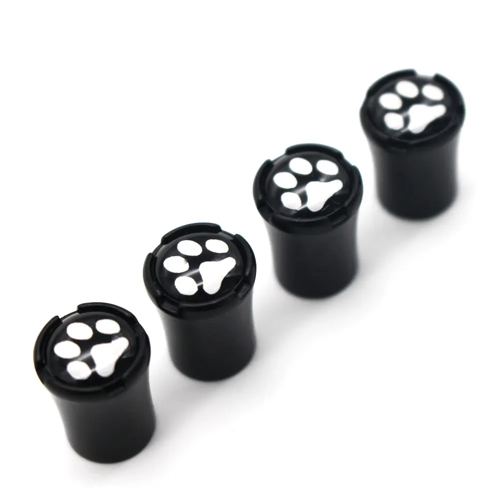 DSYCAR 4Pcs/Set Car Styling Zinc Alloy Car Tire Valve Caps Wheel Tires Tire Stem Air Cap Airtight Covers