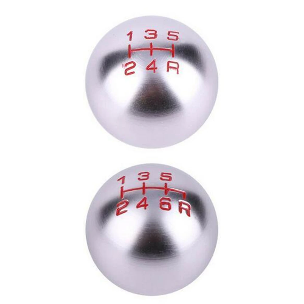 

Universal Car Aluminum 5 6 Speed Car Ball Manual Gear Stick Shift Knob Shifter