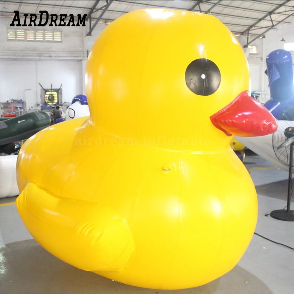 Top Quality Hot Selling Promotional PVC floating giant inflatable yellow duck model for sale