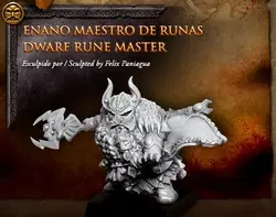 model kit resin kit Avatars of War 28211 dwarf Rune Masters
