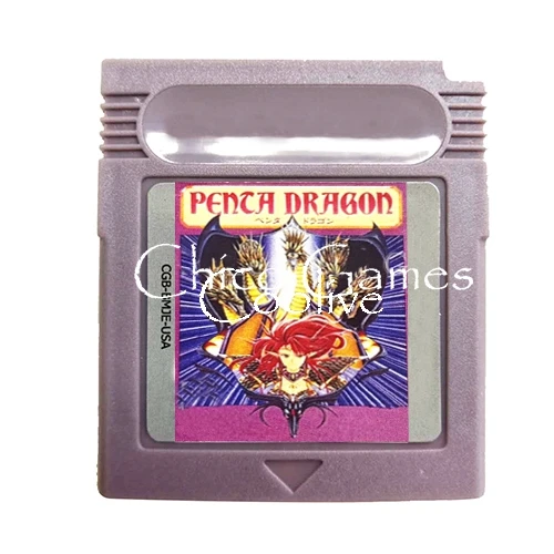 Penta Dragon Video Game Memory Accessories Cartridge Card for 16 Bit Console