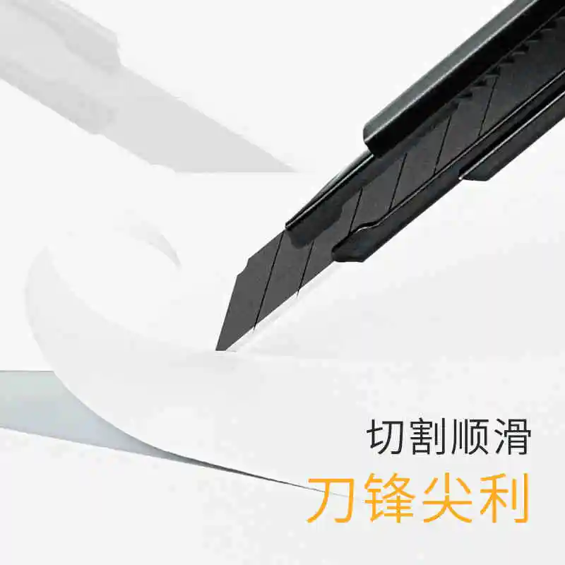 Fizz Utility Knife Aluminum Alloy Metal Blade Self-locking Design Sharp Angle with Fracture Knife Cutter