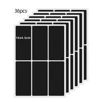 Pack de 36 pegatinas de pizarra impermeables para tarros - 2.20 € Pack de 36 pegatinas de pizarra impermeables para tarros