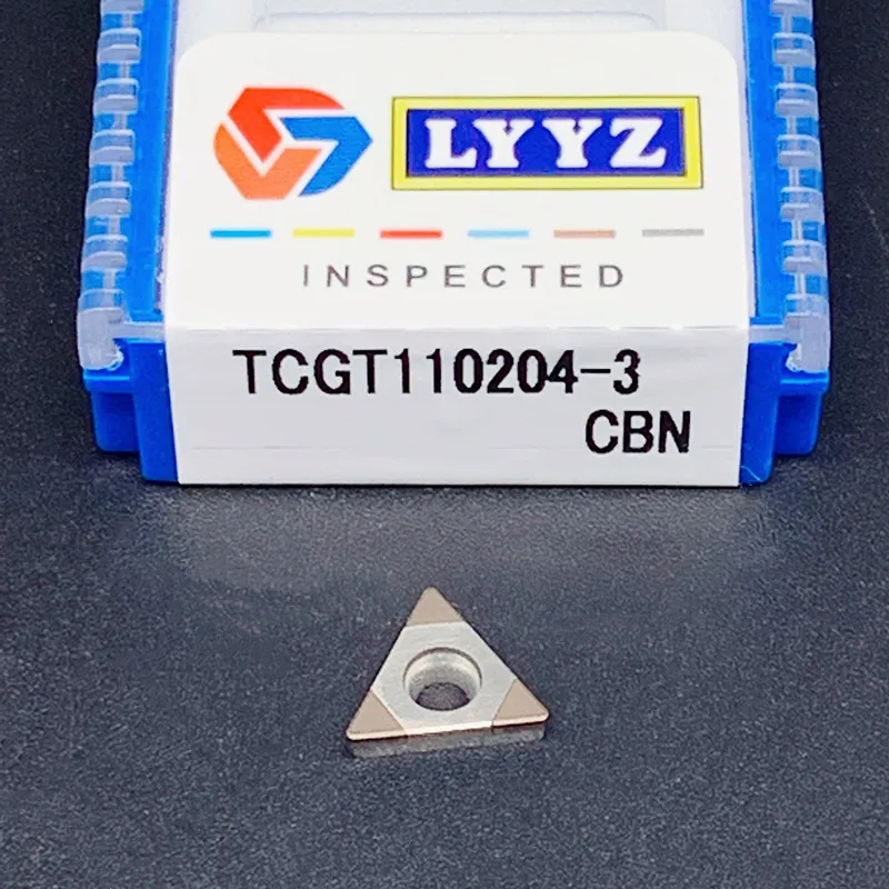 CBN TCGT110204-3 CBN للصلب الصلب TCGT110204/8-3 CBN الماس إدراج PCD CBN تحول المخرطة باستخدام الحساب الآلي أداة TCGT110208-3