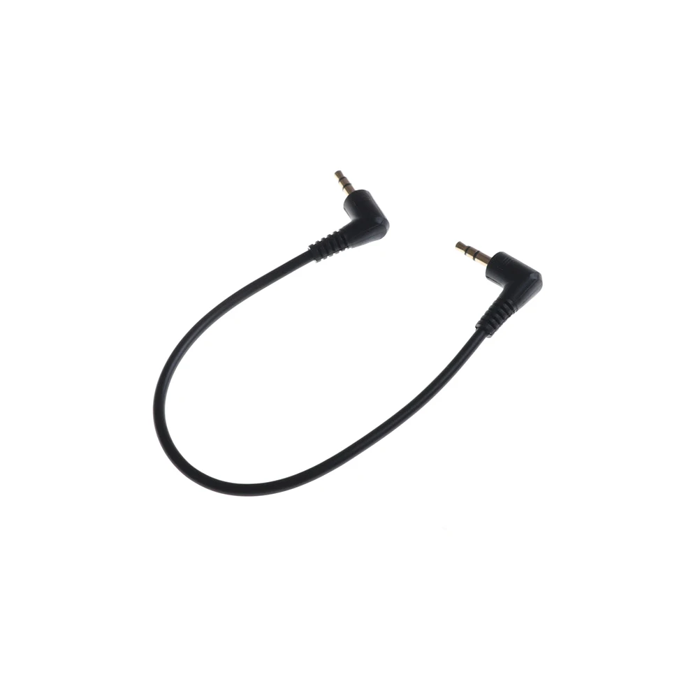 PVC + Metal Ângulo Direito 3,5mm Klinke Stecker Auf Stecker Áudio Estéreo AUX Kabel Für Auto AUX 90 Grad