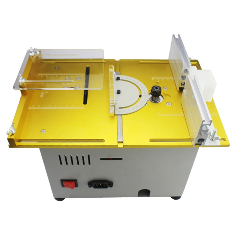 Mini Serra de Mesa Multifuncional 220v Carpintaria Jade Máquina de Corte 300w Mini Serra de Mesa de Precisão