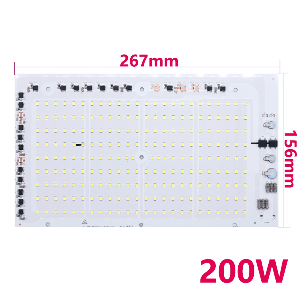 LED Chip SMD2835 AC220V Lamp Beads High Power 150W 100W  No Need Driver Smart IC For Outdoor Bulb DIY Kit Spotlight white