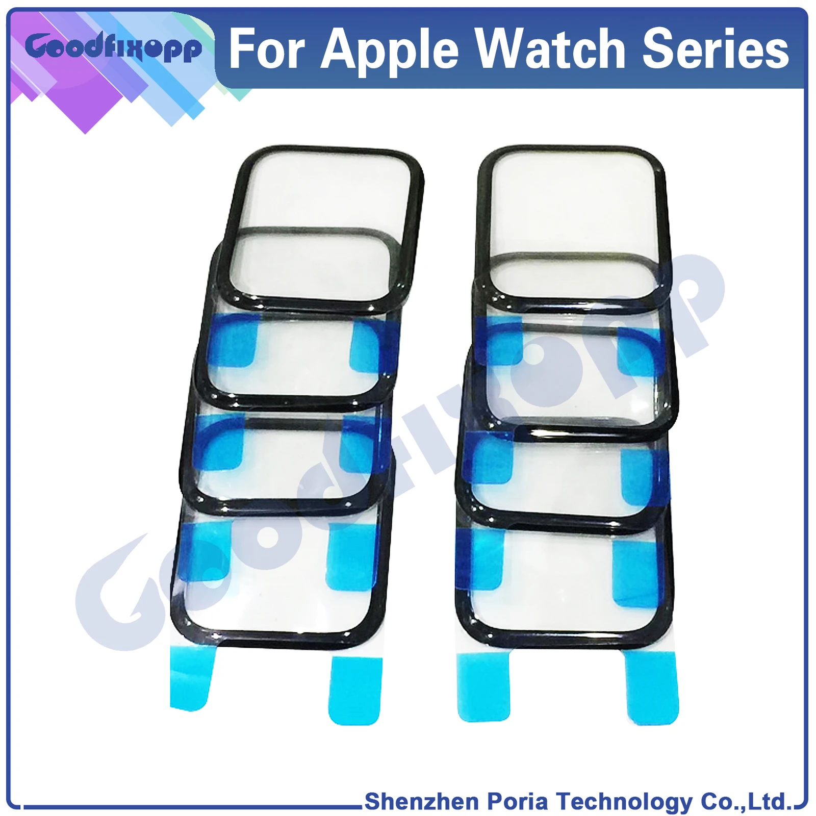 NEW For Apple Watch Series S1 2 3 4 5 6 38mm 42mm 40mm 44mm LCD Display Touch Screen Digitizer Glass Lens Panel Repiar Parts