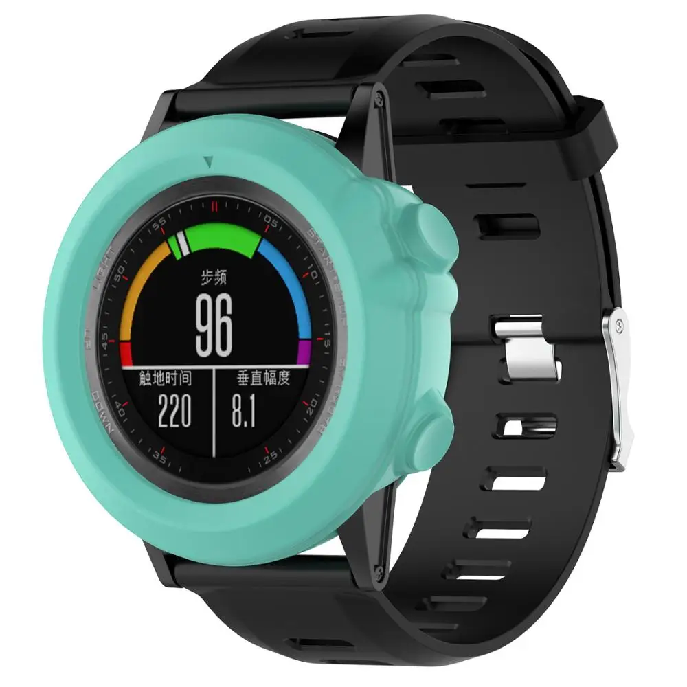 Juste de protection en silicone pour montre intelligente, remplacement, Garmin Fenix 3, 3HR, protecteur de sport, coque de cadre de montre