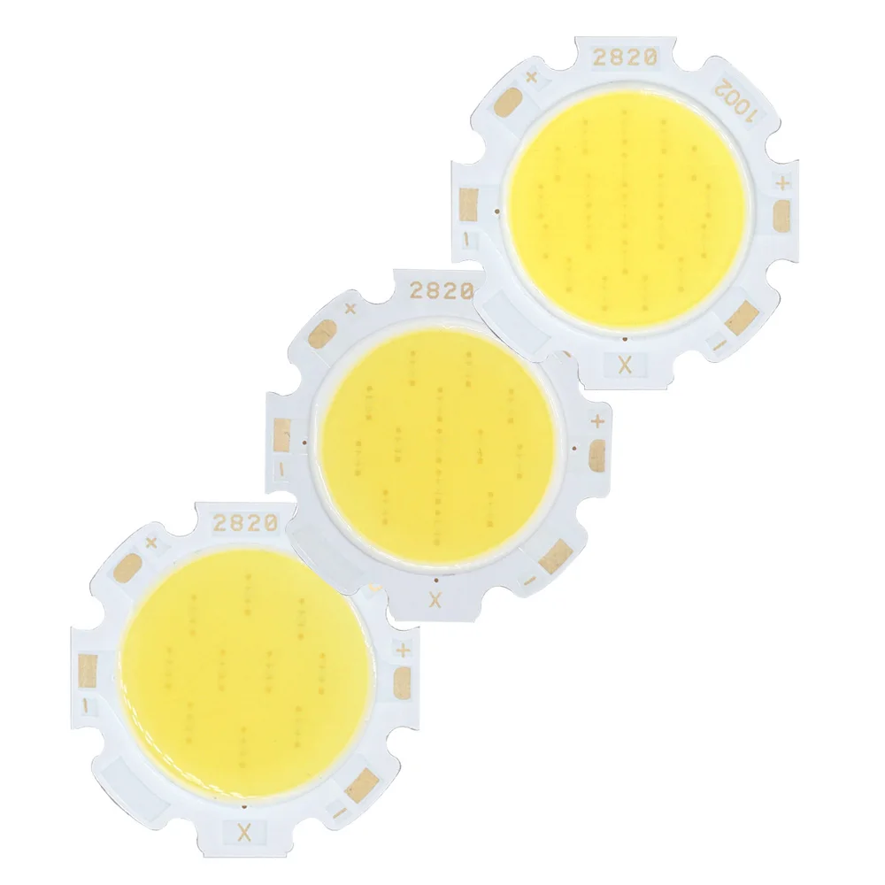 

1PCS LED Chip COB 10W 7W 5W 3W 300mA Ra80 Super bright 2820mm For Flood light led diode bulbs led matrix spotlights