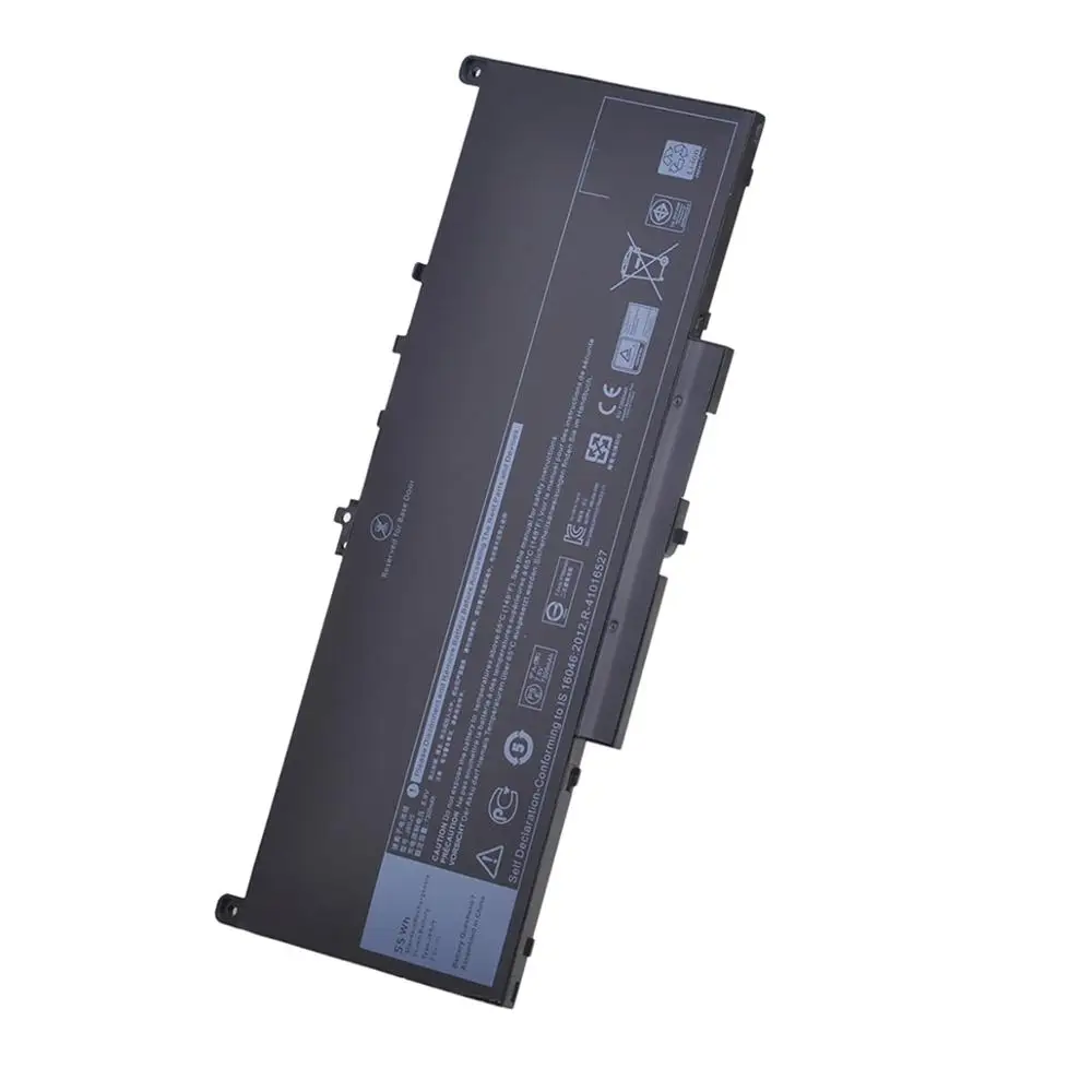 55Wh J60J5 Laptop Battery for Dell Latitude E7270 E7470 MC34Y 242WD 1W2Y2