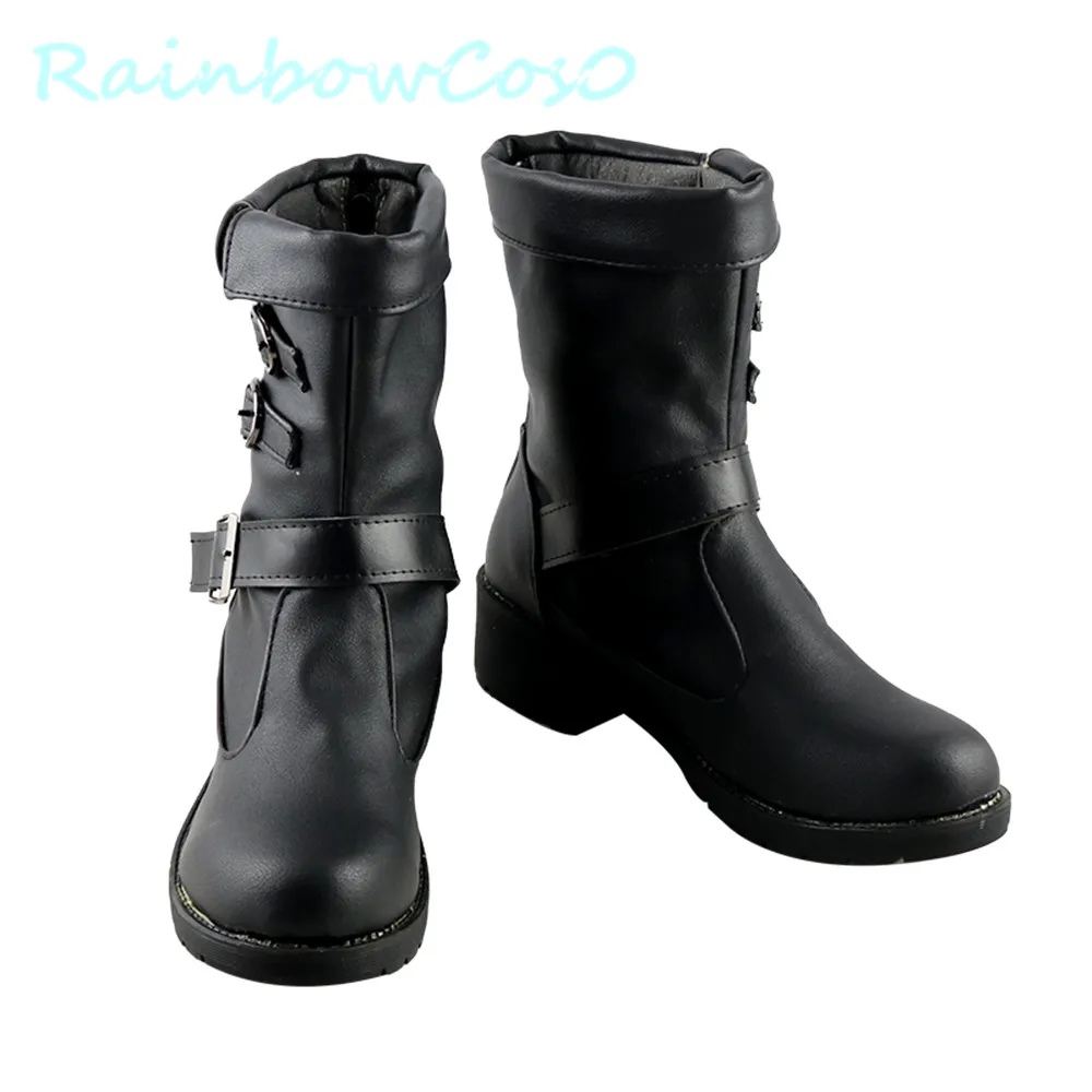 Aerith Gainsborough Final Fantasy VII FF7  Cosplay Shoes Boots Game Anime Halloween RainbowCos0