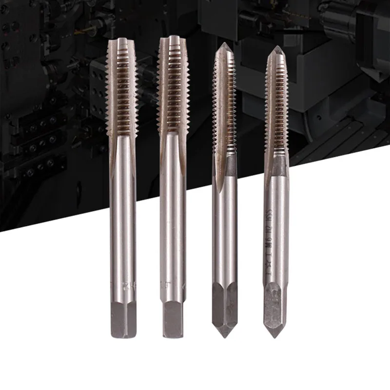 Machine Straight Groove Taps Coarse And Fine Thread Hand Taps M2 M8