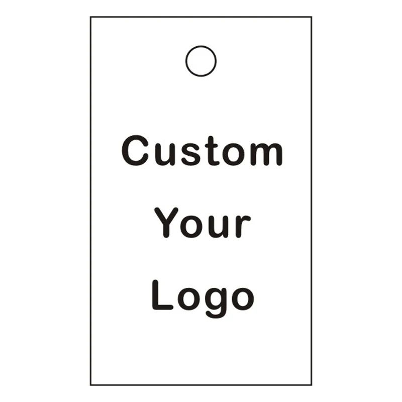 Custom Rectangle Hang Tags, Clothing, Brand, Fashion, Label, Accessories, Merchandise, logo, design, hang, tags,etiquette