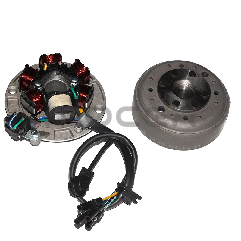 140cc engine ignition electromagnetic stator electromagnetic flywheel kit is suitable for LF140 YX140 horizontal engine parts