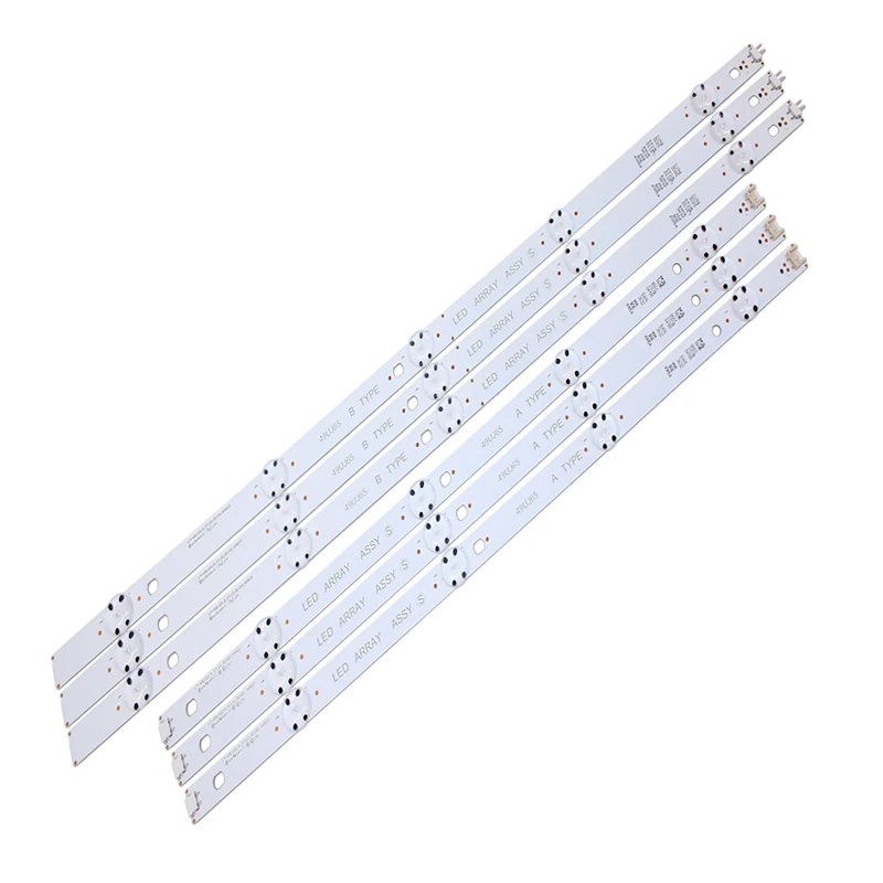 

New 1set=30 PCS LED backlight strip for LG 49UJ701V 49UJ65 A B TYPE 17Y 49UJ65_A_27LED 49UJ65_B_27LED EAV632632404