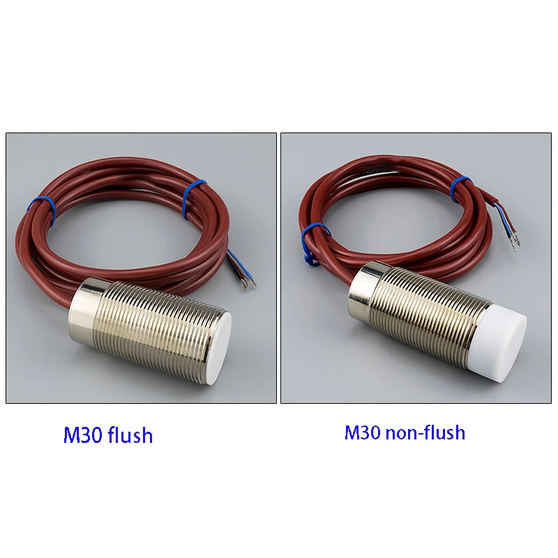 

M30High temperature resistance 150 degree Celsius proximity switch sensor three-wire NPN NO DC 24v metal induction switch