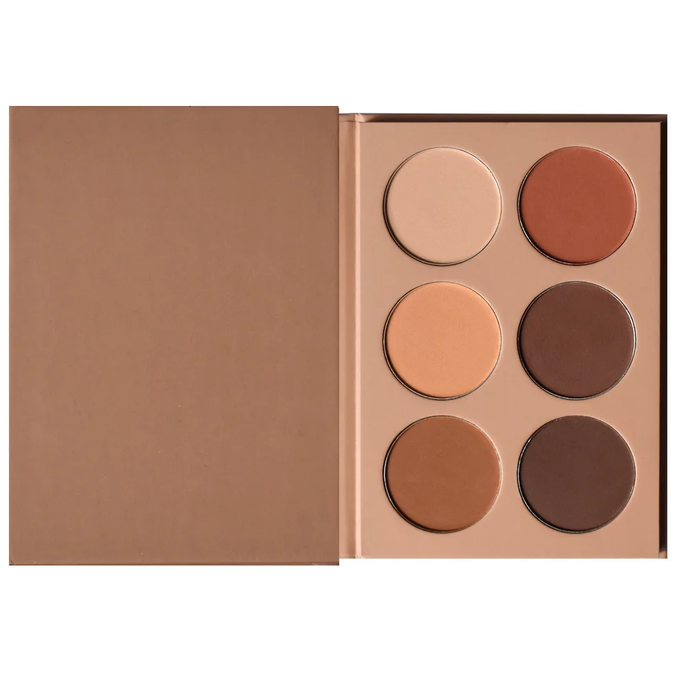 10PCS Private label Contour Palette Vegan Makeup Powder Concealer Compact Pressed Powder Countouring Palette Wholesale