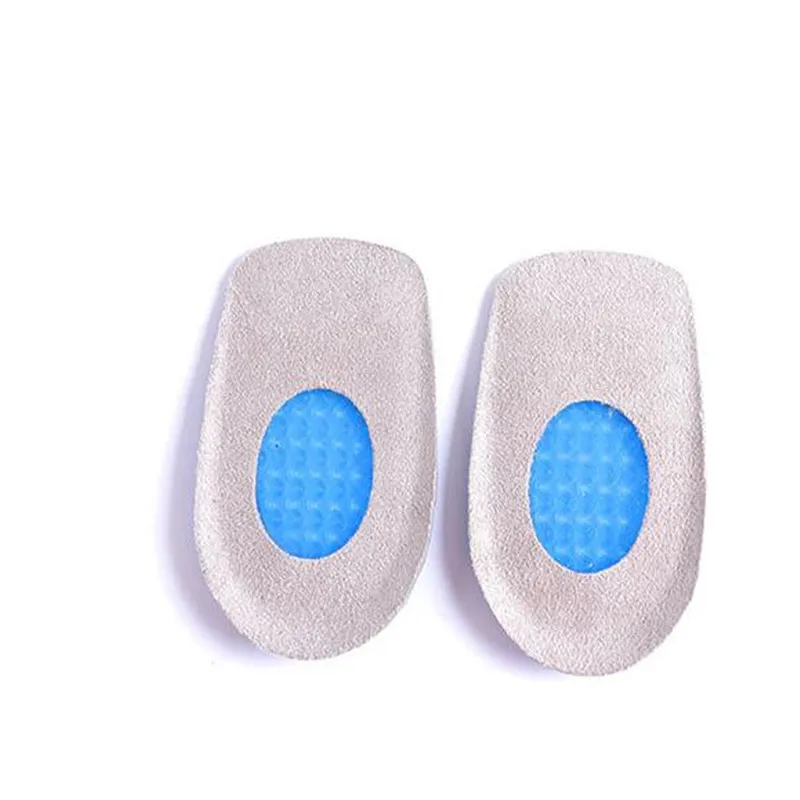 New Silicone Gel Orthopedic Insoles Back Pad Heel Cup for Calcaneal Pain Health Feet Care Support spur feet cushion pads