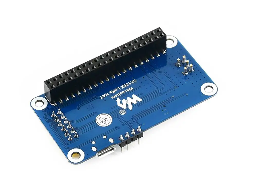 Waveshare SX1268 LoRa HAT for Raspberry Pi, Spread Spectrum Modulation, 433MHz Frequency Band