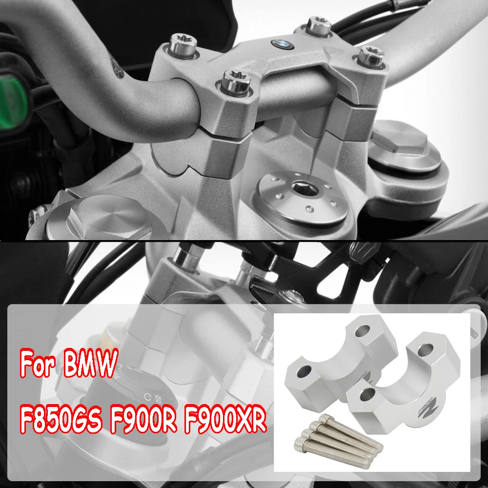 

Motorcycle For BMW F850GS F900R F900XR 2021 2020 2019 2018 Handlebar Risers Clamp Extend Handlebar Adapter Mount F 850 GS