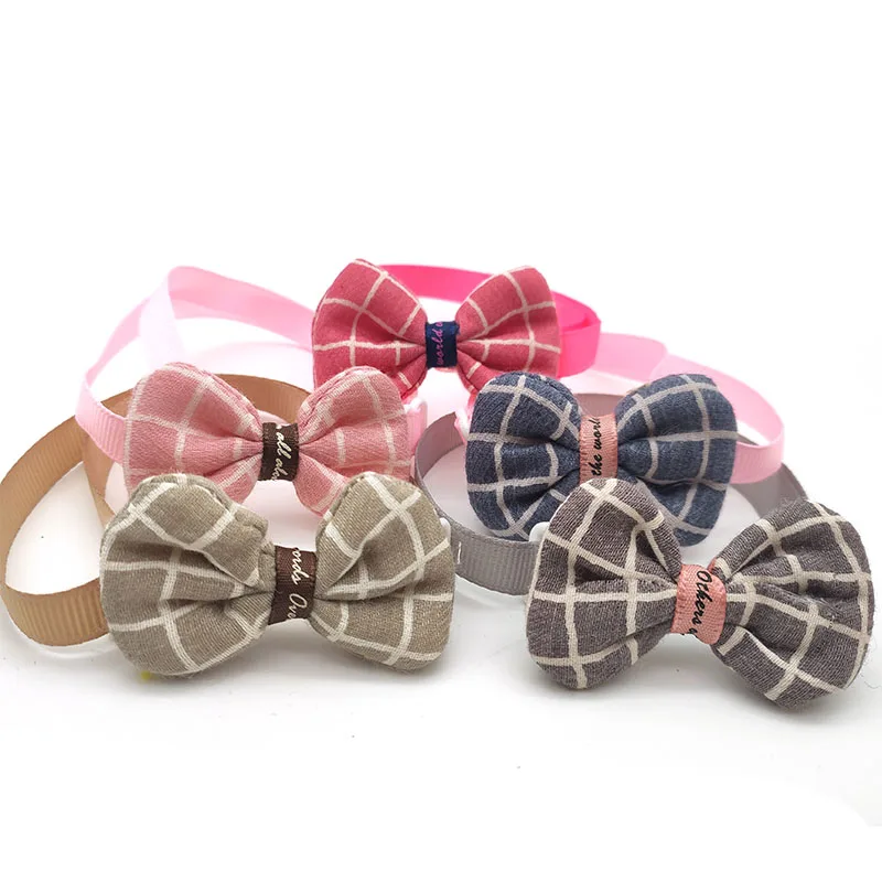 

50/100 Pcs Pets Dog Accessories for Small Dogs Bow Tie Necktie Cute Dogs Grooming Collar Bowties Pet Supplies Dog Bows Product