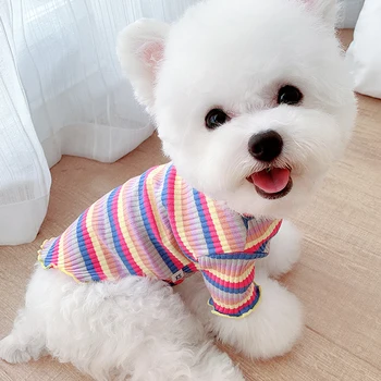 강아지 고양이를위한 개 옷 겨울 따뜻한 강아지 새끼 고양이 니트 스웨터 부드러운 작은 애완 동물 의류 치와와 Pug 닥스 훈트 Ropa Perro 