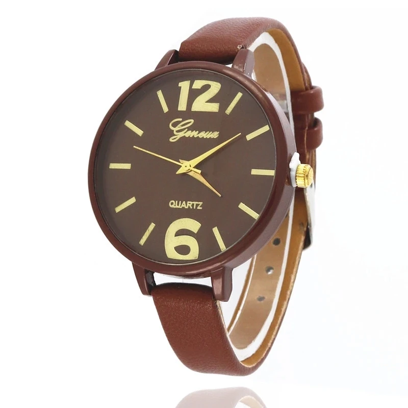 Luxe Horloges Modieuze Toevallige Vrouwen Quartz Horloge Kleine Band Grote Wijzerplaat Vrouwen Wathes Dameshorloge Relogio Feminino