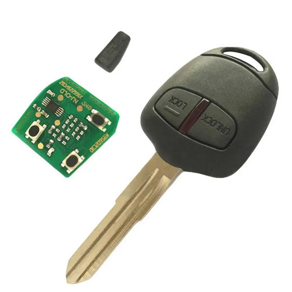 Clé à distance de voiture pour Mitsubishi, Outlander, Pajero, Triton, ASX Lancer, MIT8, 433.92MHz