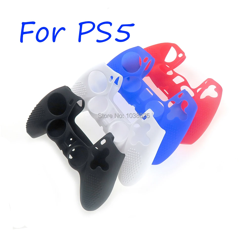 

10pcs Gamepad Silicone Non-slip Protective Suitable For Playstations 5 Accessories PS5 Controller Non-slip Cover Luminous Thumb