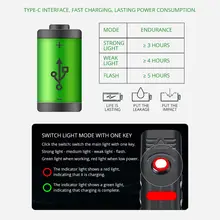 Rechargeable Bike Light 8000lm 10000mAh USB #6