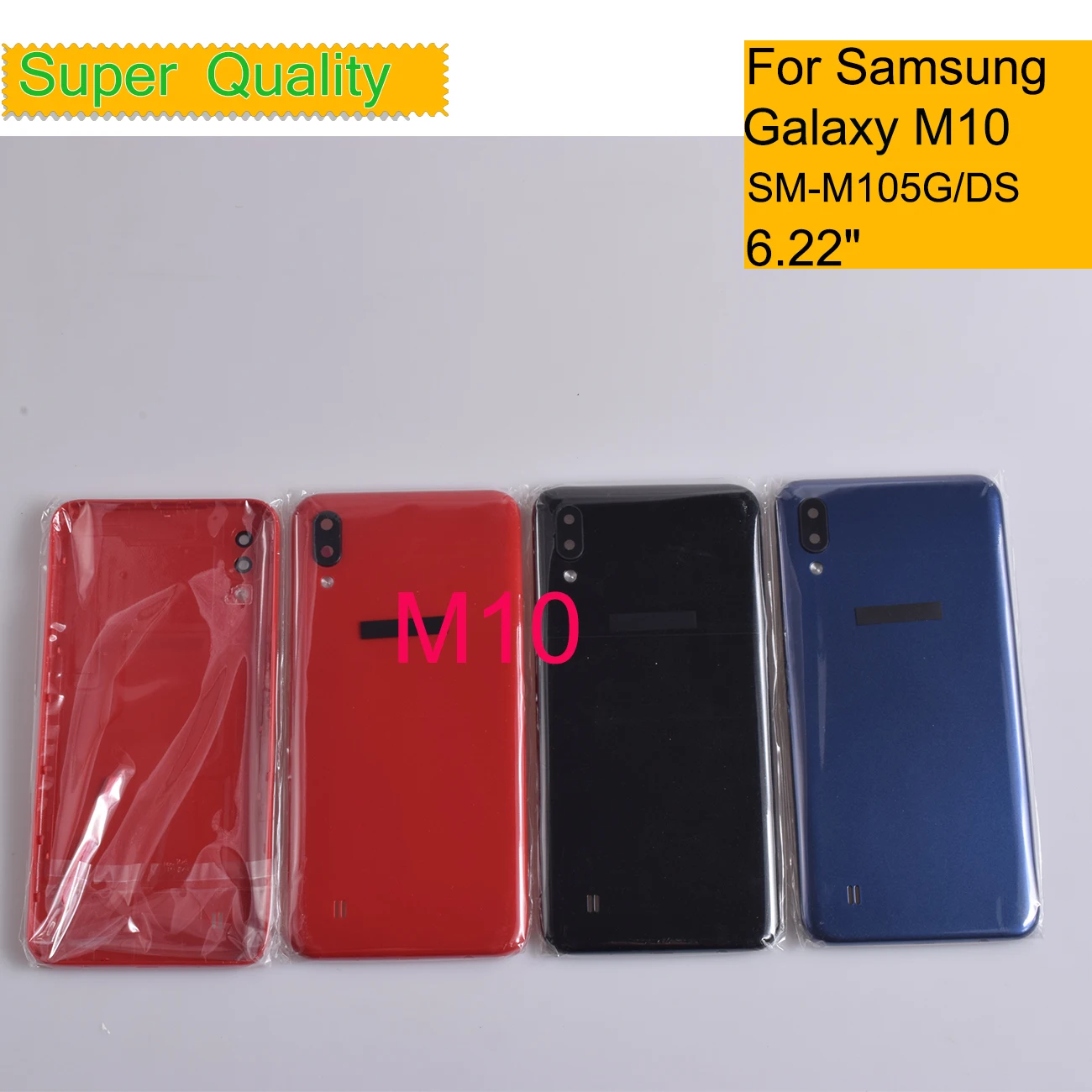 

10Pcs/Lot For Samsung Galaxy M10 M105 Housing Back Cover Case Rear Battery Door Chassis Shell