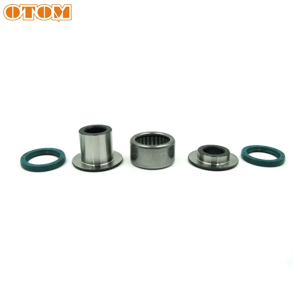 OTOM Motorcycle Rear Shock Absorber Maintenance Kit Needle Roller Bearing Oil Seal Parts For KAWASAKI KX250F KX450F KLX450R