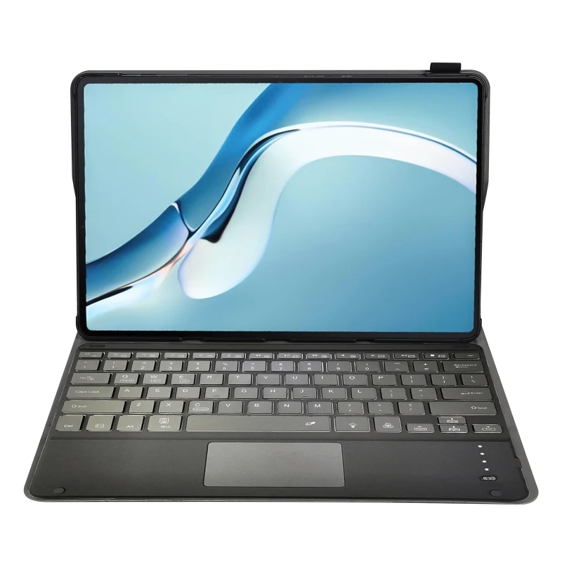 Cừu Ngang Dùng Bao Da Siêu Mỏng Bàn Phím Bluetooth Cho Huawei MatePad Pro 12.6 2021, có Giá Đỡ