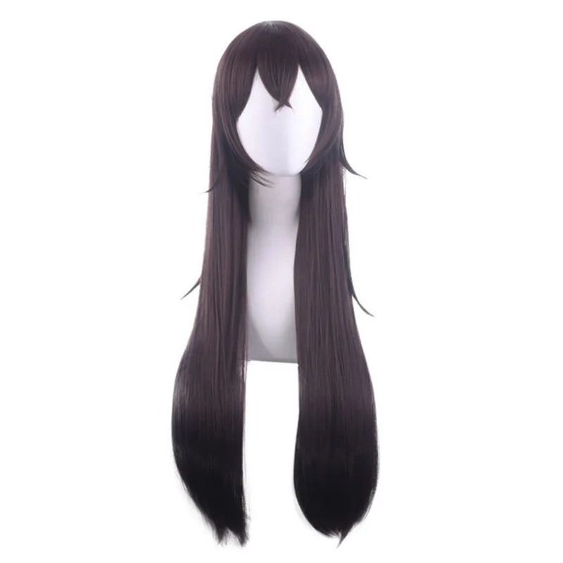 Genshin Impact Game Cosplay Amber Wig Long Hair Accessories Amber Hair Band 2021 Anime Drop Shipping Free Wig Cap