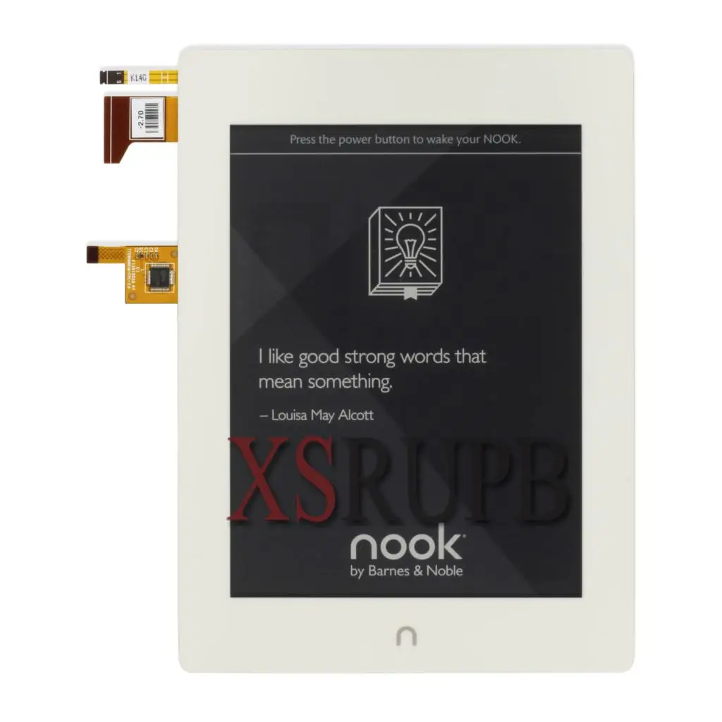 New 300PPi ED060KH3 6 inch ink Screen For Nook glowlight plus Nook 5 BNRV510 E-Ink Reader Ebook eReader Display