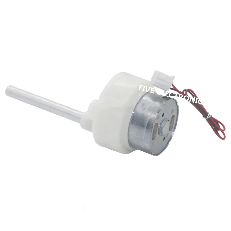 3V5V6V JS-30 Micro DC Motor Low Speed for DIY Artware/Ferris Wheel/Electric Advertising Light Box JS30  6V4rpm