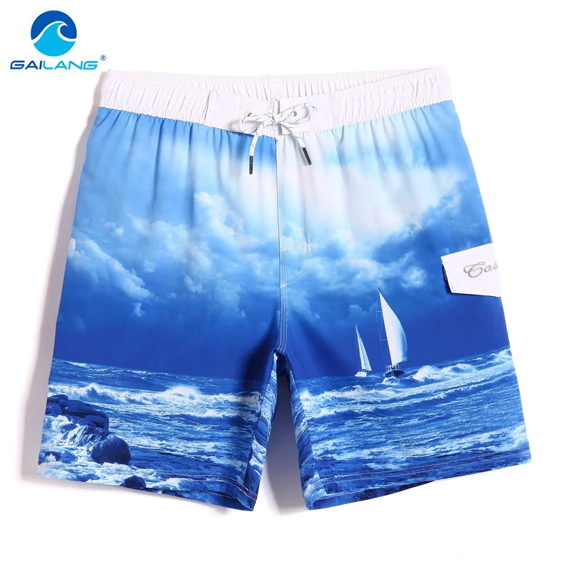 Gailang Brand Men Beach Shorts Board Trunks Boxer Gay Swimwear Shorts Bermuda Man Casual Active Sweatpants Boardshorts Swimsuits