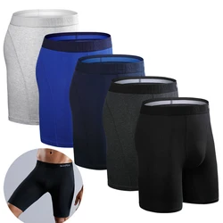 5Pcs Set Underpants Men's Panties Underwear For Men Boxers Calzones Boxer Shorts Man Slip Boxershorts Cotton Underware Plu Size