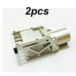 2 sztuk CNC aluminium Z25 25mm składane ramię automatyczne wieloosiowy zacisk rury mocowanie czarny szary dla RC rolnictwo roślin dron UAV