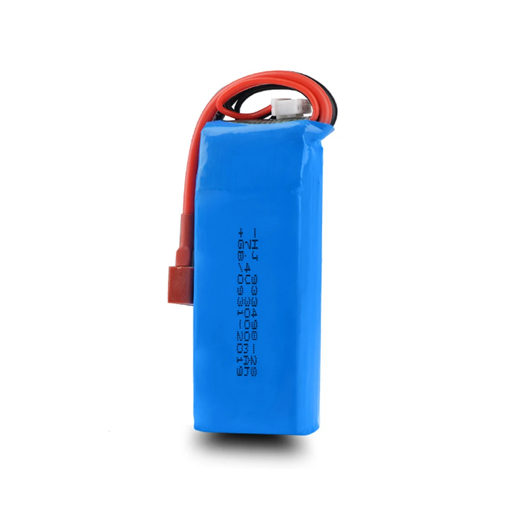 1 / 2 / 5pcs Upgrade 7.4V 3000mAh Lipo Battery 2S for Wltoys 144001 124018 124019 Rc Car R/C truck Spare Parts