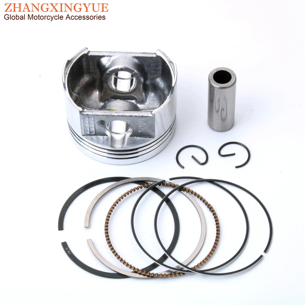 Scooter Pcx 125cc Piston Kit For Honda Lead Ww Pcx125 Click Vario 125i Nss Forza 125 13101-KWN-902 13011KWN900 52.4mm 13mm 4T