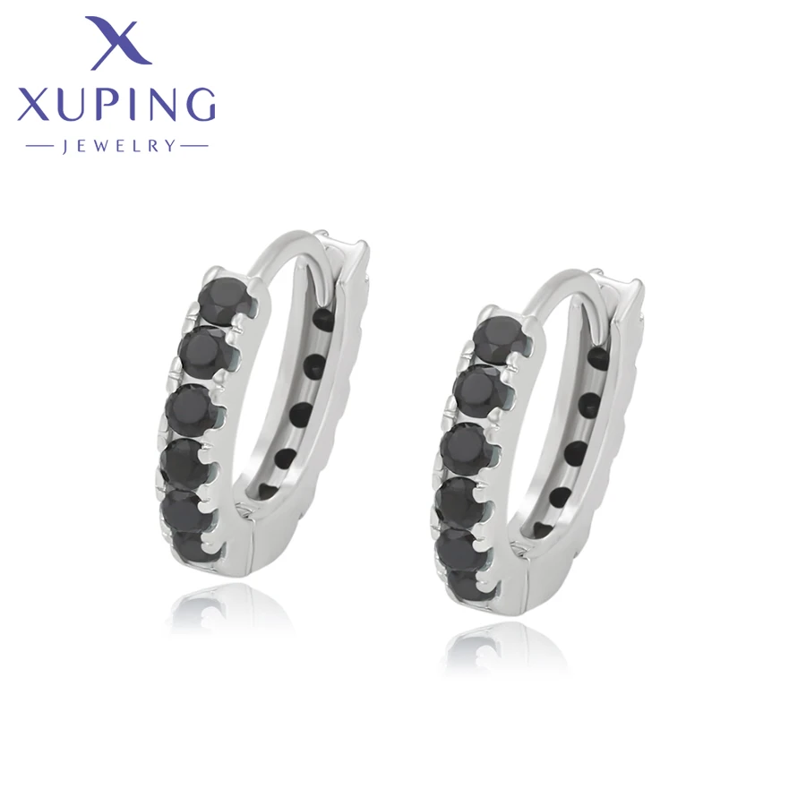 Xuping Jewelry Fashionable New Arrival Trendy Multicolor Stone Earrings for Women Gift ZBE246