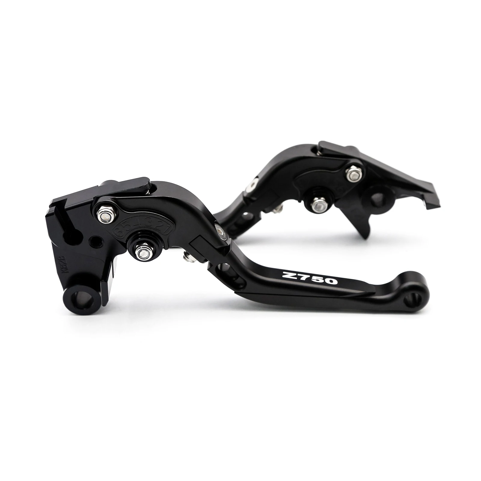 Aluminum Motorcycle Folding Extendable Brake Clutch Lever Handle Hand Grip For Kawasaki Z750 Z 750 2004-2006 2004 2005 2006