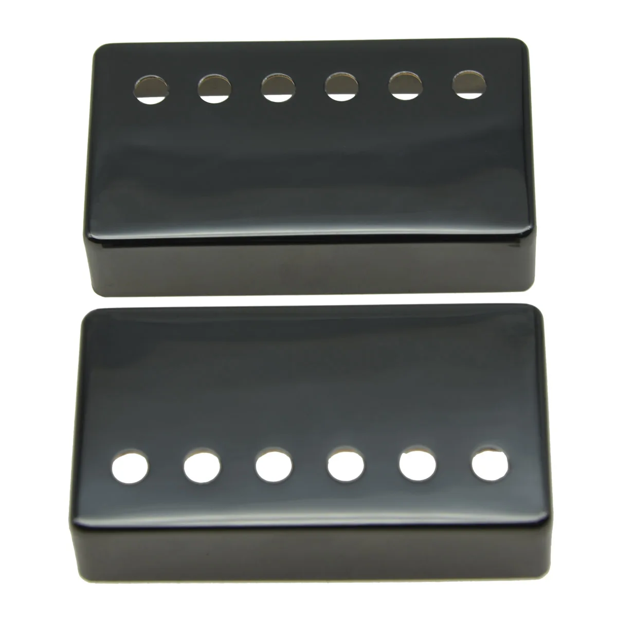 KAISH Set of 2 Humbucker Guitar Pickup Cover Brass Humbucker Pickup Covers 49.2mm/52mm Pole Spacing Fits most Gibson Les Paul