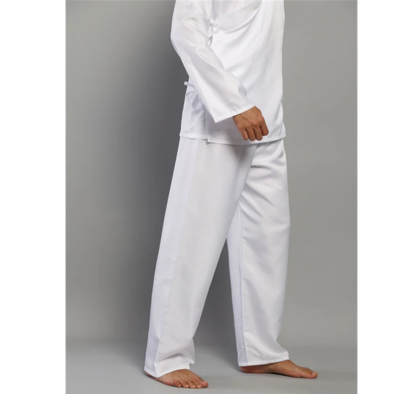 Hanfu Inner Wear Ancient Chinese Sleepwear for Men,Pajama Set,Homewear Sleeping Suits Tops,Pants White Nightgown,Cosplay,Fashion