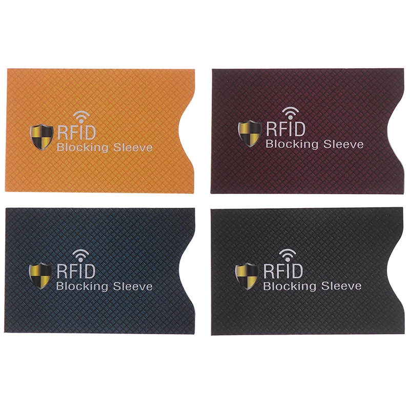 

5Pcs RFID Anti Theft for Credit Card Protector Blocking Cardholder Sleeve