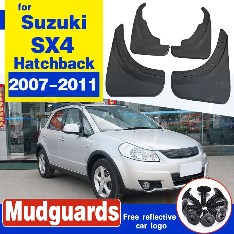 

Car Mud Flaps For Suzuki SX4 2007-2011 Hatchback & Crossover Mudflaps Splash Guards Mud Flap Mudguards 2008 2009 2010 2011 2012